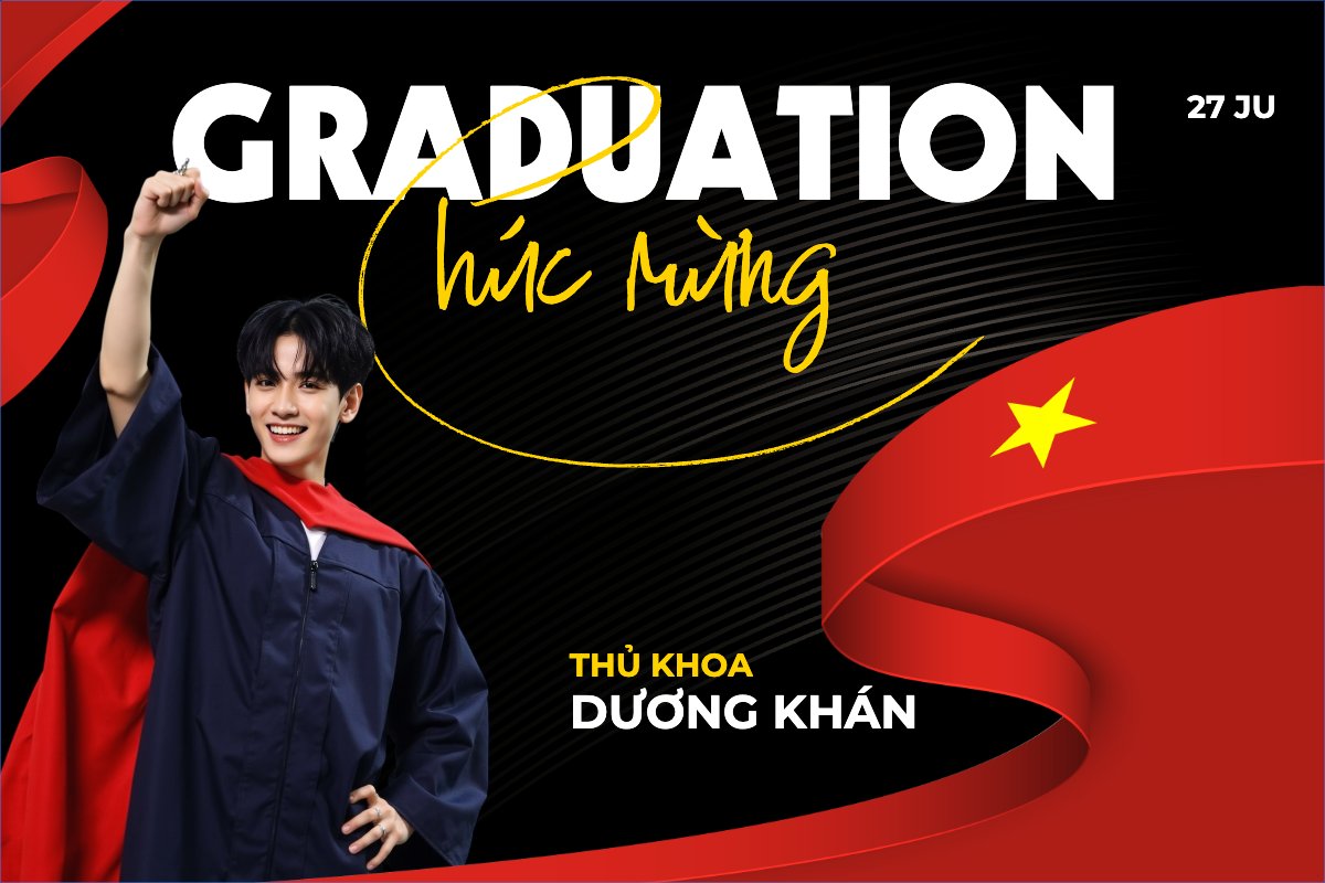 Mẫu Banner - Băng rôn Tốt nghiệp, kỉ yếu, Graduation, yearbook, sự kiện, event, giáo dục, education, Việt Nam — LayerPic