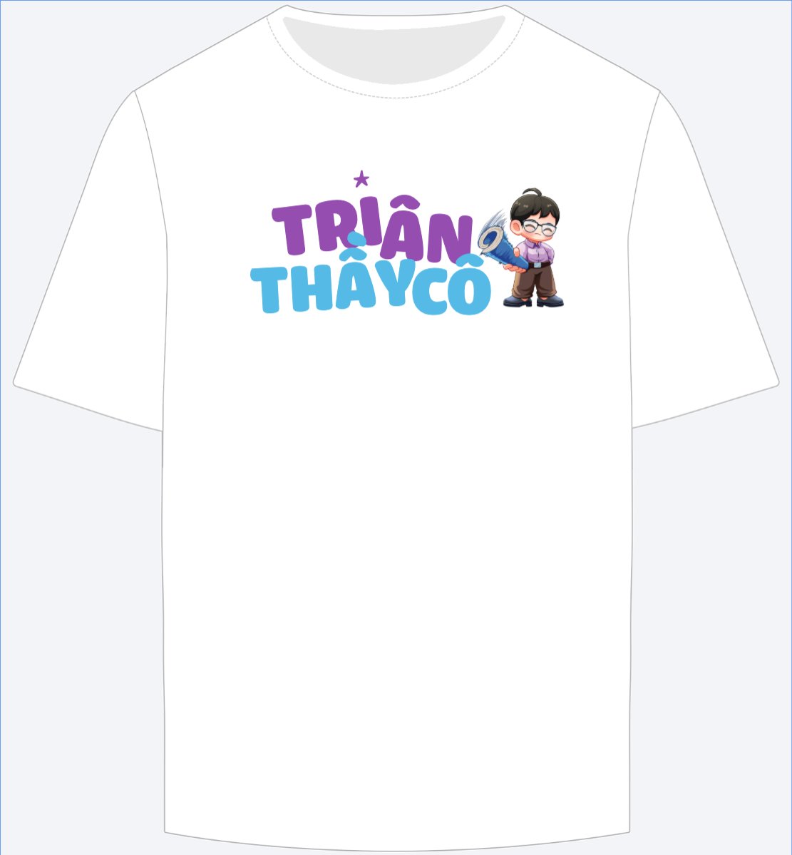 Mẫu Ao Thun Tri ân thầy cô — LayerPic