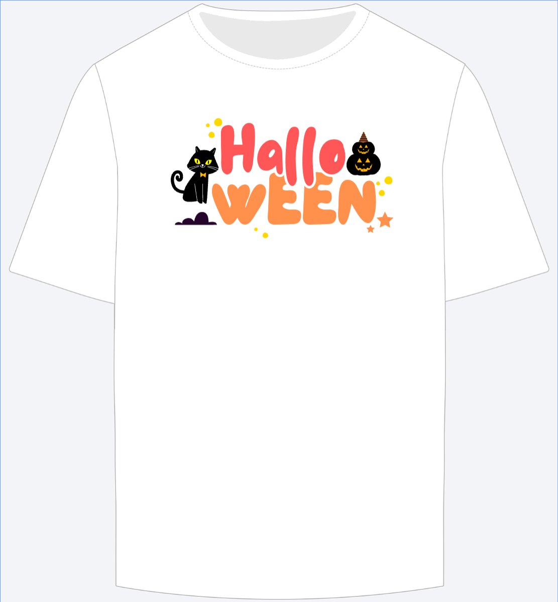 Mẫu Ao Thun Halloween, lễ hội ma quái, sự kiện, event, dễ thương, cute, chibi, hoạt hình, cartoon — LayerPic