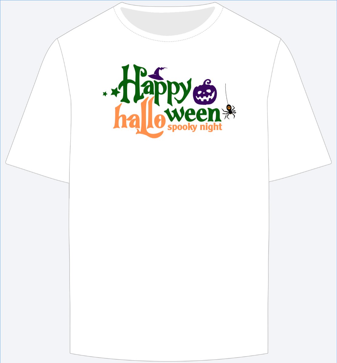 Mẫu Ao Thun Halloween, lễ hội ma quái, sự kiện, event, dễ thương, cute, chibi, hoạt hình, cartoon — LayerPic