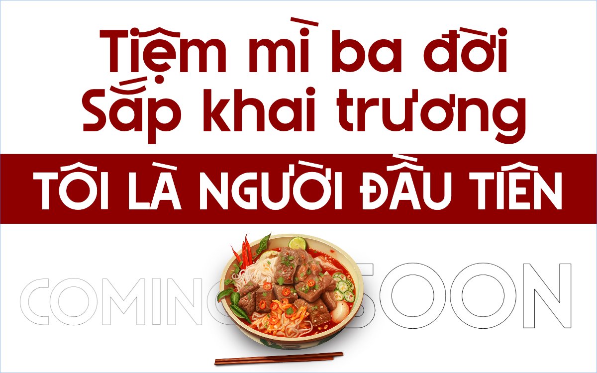 Băng rôn khai trương