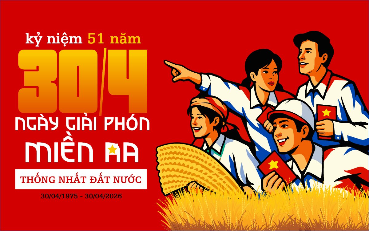 Mừng lễ 30/4 Giải Phóng Miền Nam