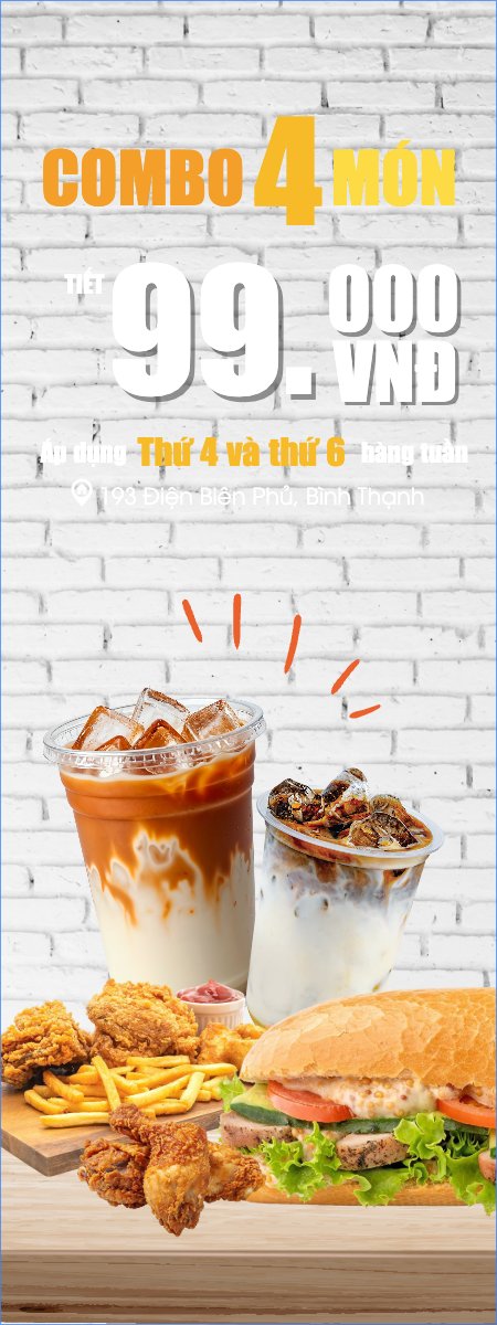 Mẫu Standee Bánh mì, đồ ăn, food, thực phẩm, ẩm thực, món ăn, F&B, thức ăn, hiện đại, sang trọng, modern — LayerPic