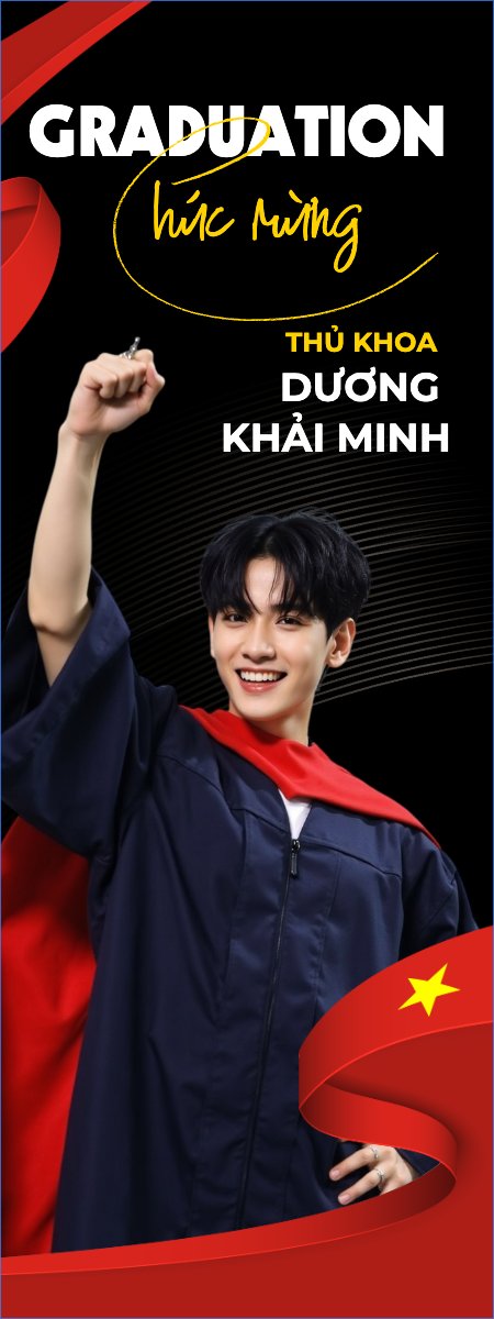 Mẫu Standee Tốt nghiệp, kỉ yếu, Graduation, yearbook, sự kiện, event, giáo dục, education, Việt Nam — LayerPic