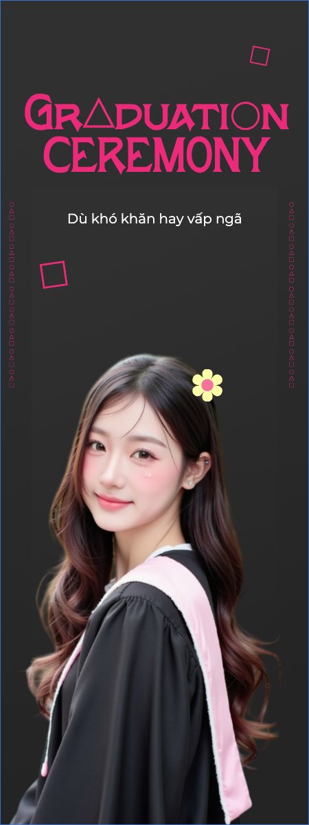 Tốt nghiệp, kỉ yếu, Graduation, yearbook, sự kiện, event, giáo dục, education, squid game