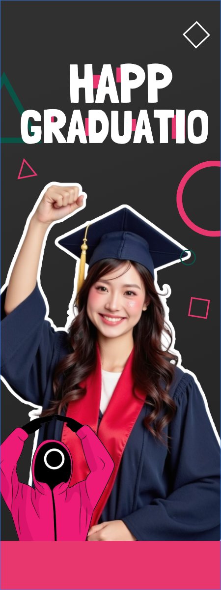 Tốt nghiệp, kỉ yếu, Graduation, yearbook, sự kiện, event, giáo dục, education, squid game
