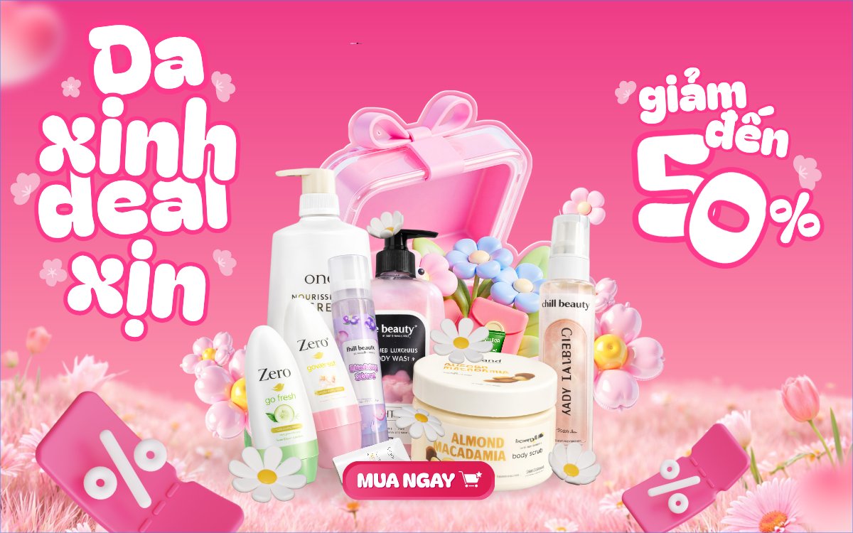 Da xinh deal xịn