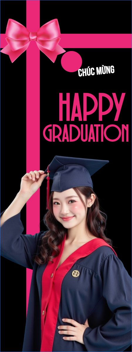 Mẫu Standee Tốt nghiệp, kỉ yếu, Graduation, yearbook, sự kiện, event, giáo dục, education, squid game — LayerPic