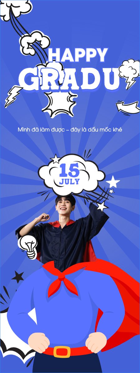 Tốt nghiệp, kỉ yếu, Graduation, yearbook, sự kiện, event, giáo dục, education, superman, hoạt hình