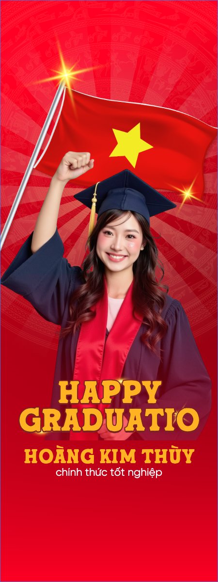 Mẫu Standee Tốt nghiệp, kỉ yếu, Graduation, yearbook, sự kiện, event, giáo dục, education, Việt Nam — LayerPic