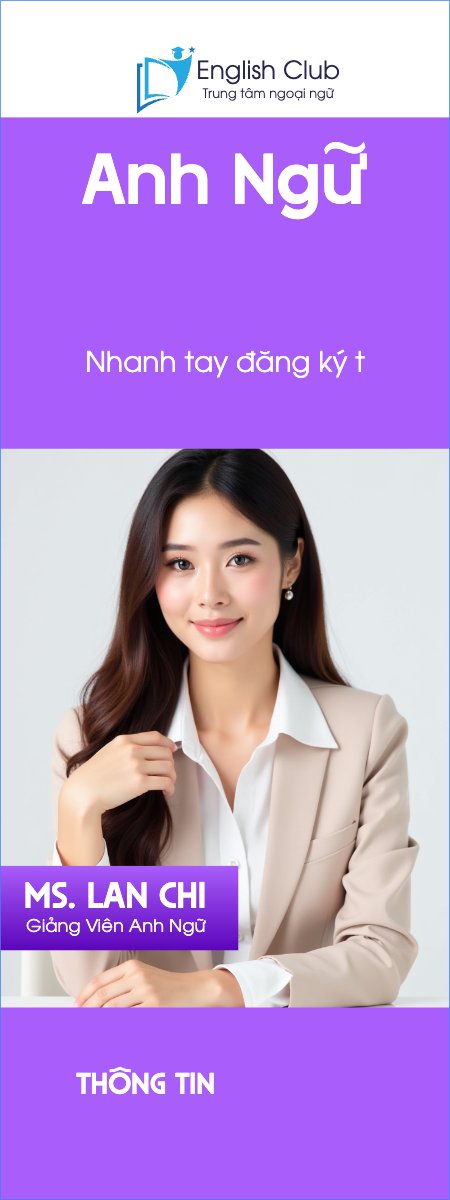 Mẫu Standee Tiếng Anh, English, giáo dục, education, school, trường học, workswhop, hội thảo — LayerPic