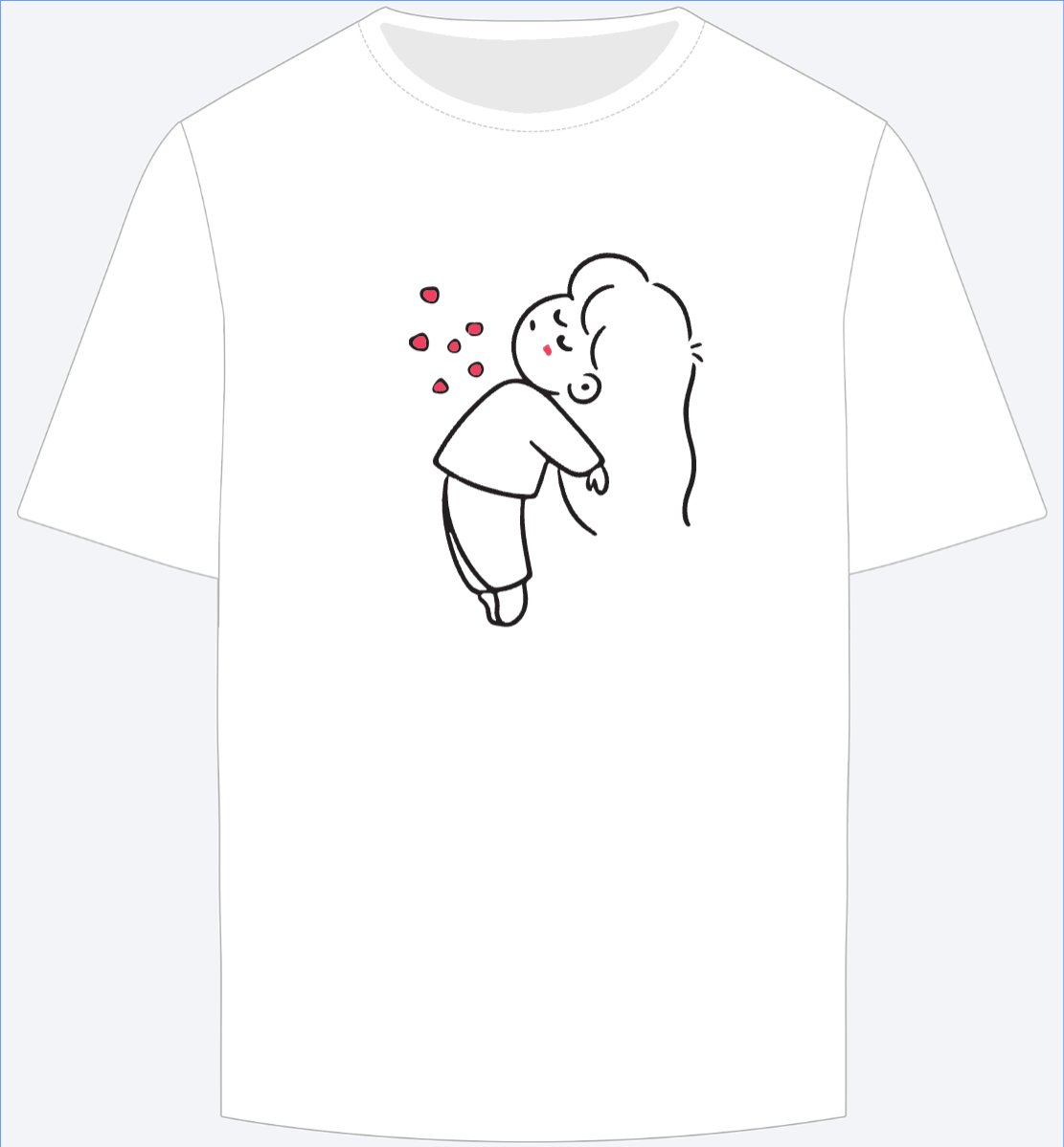 Mẫu Ao Thun Couple, cặp đôi, người yêu, lover, tình yêu, love, đơn giản, simple, cute, dễ thương — LayerPic