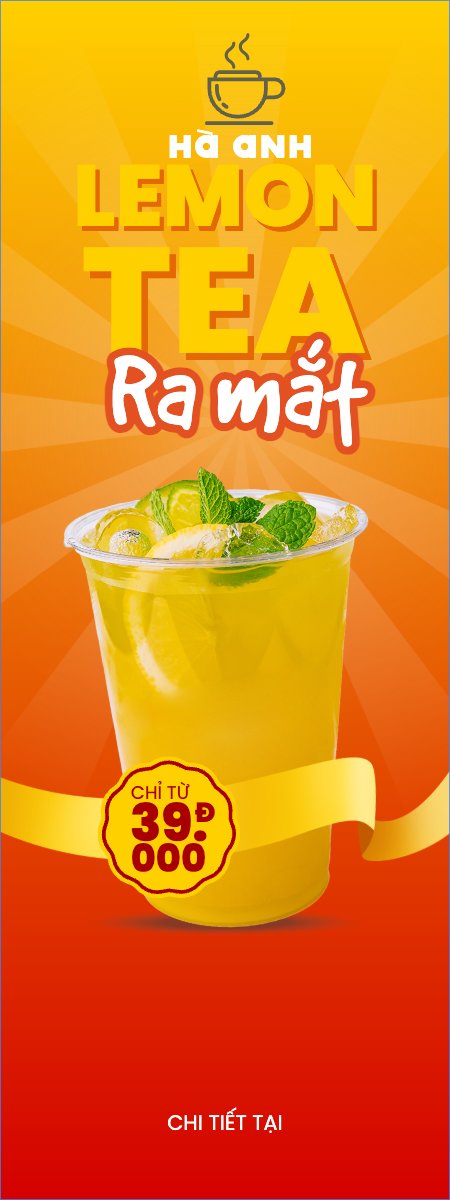 Mẫu Standee Nước ép, nước uống, juice, giải khát, F&B, drink — LayerPic
