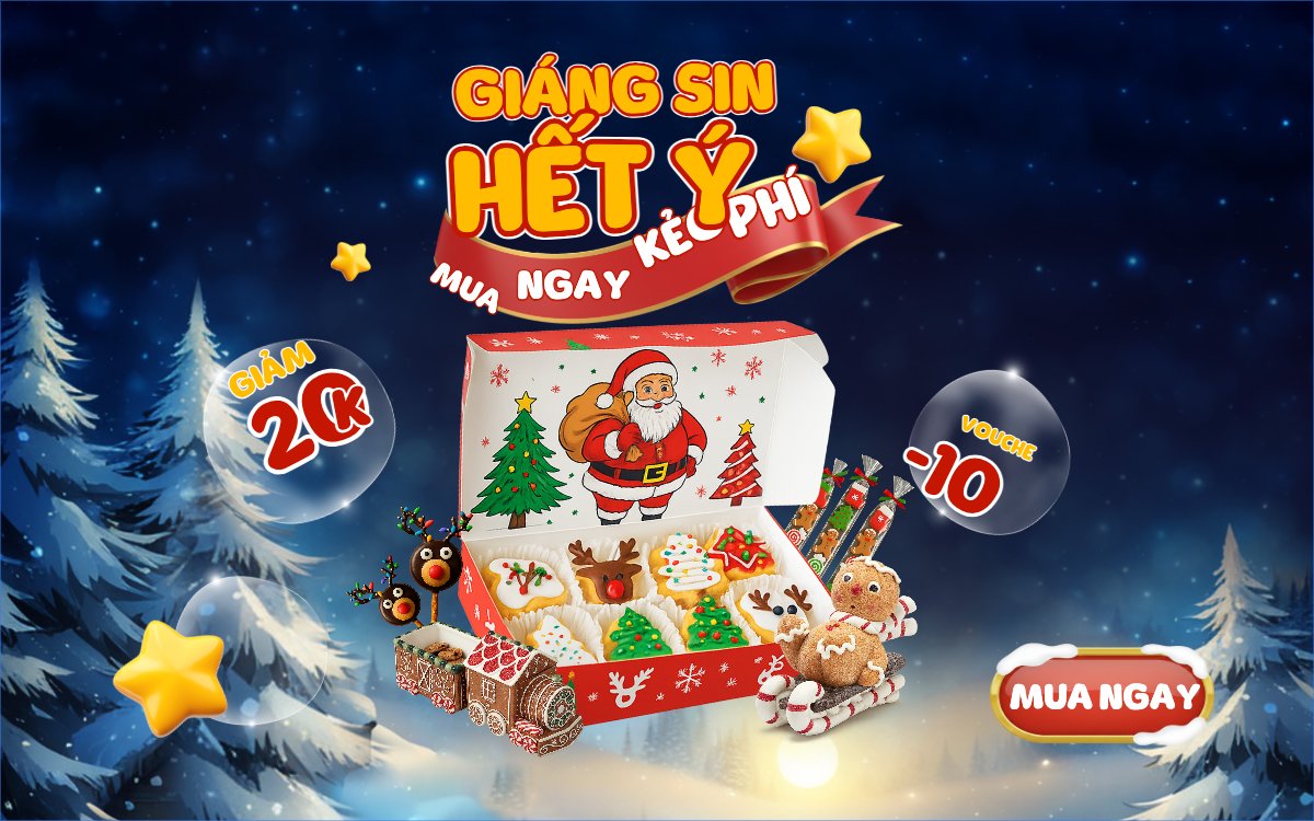 Giáng sinh hết ý mua ngay kẻo phí