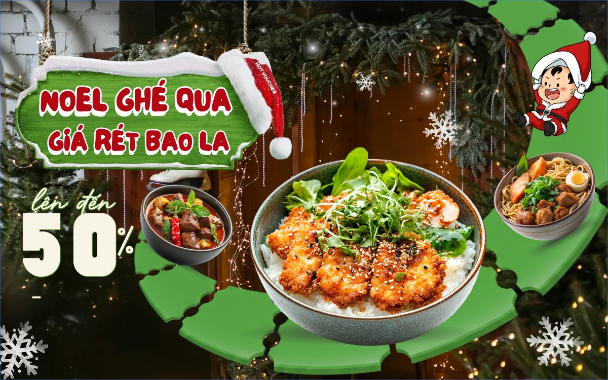 Mẫu Banner - Băng rôn Noel ghé qua giá rét bao la — LayerPic