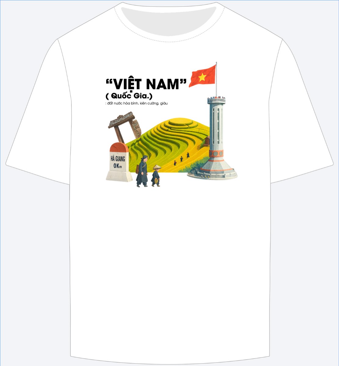 Mẫu Ao Thun 2/9, Quốc Khánh, lễ hội, Việt Nam, gia đình, family, sự kiện, event, dễ thương, cute — LayerPic