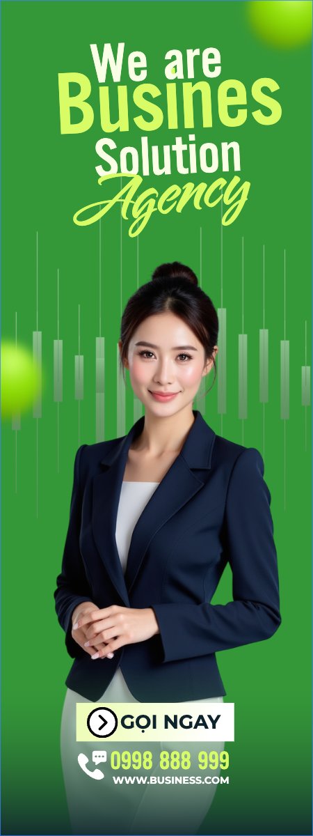 Mẫu Standee Văn phòng, tài chính, finance, accounting, đầu tư, insurance — LayerPic
