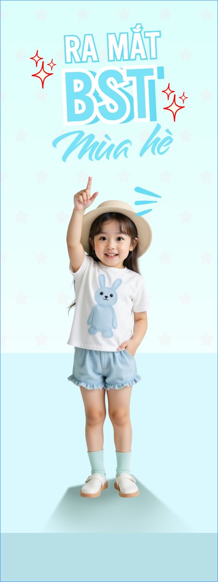 Mẫu Standee Fashion, thời trang, quần áo, trang phục, clothes, outfit, baby, trẻ em — LayerPic