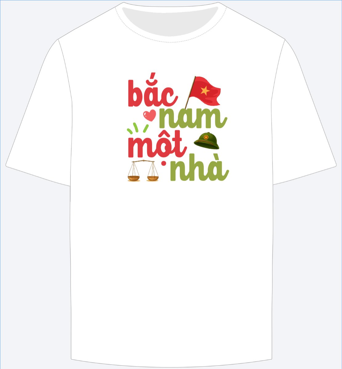 Mẫu Ao Thun 2/9, Quốc Khánh, lễ hội, Việt Nam, cá nhân, personal style, sự kiện, event, dễ thương, cute — LayerPic