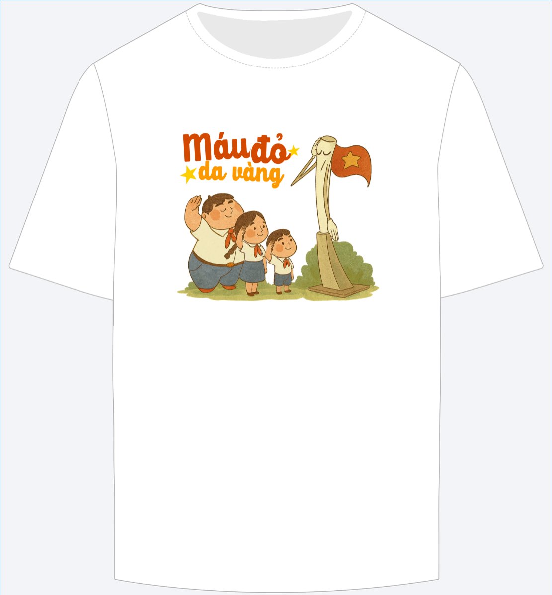 Mẫu Ao Thun 2/9, Quốc Khánh, lễ hội, Việt Nam, cá nhân, personal style, sự kiện, event, dễ thương, cute — LayerPic