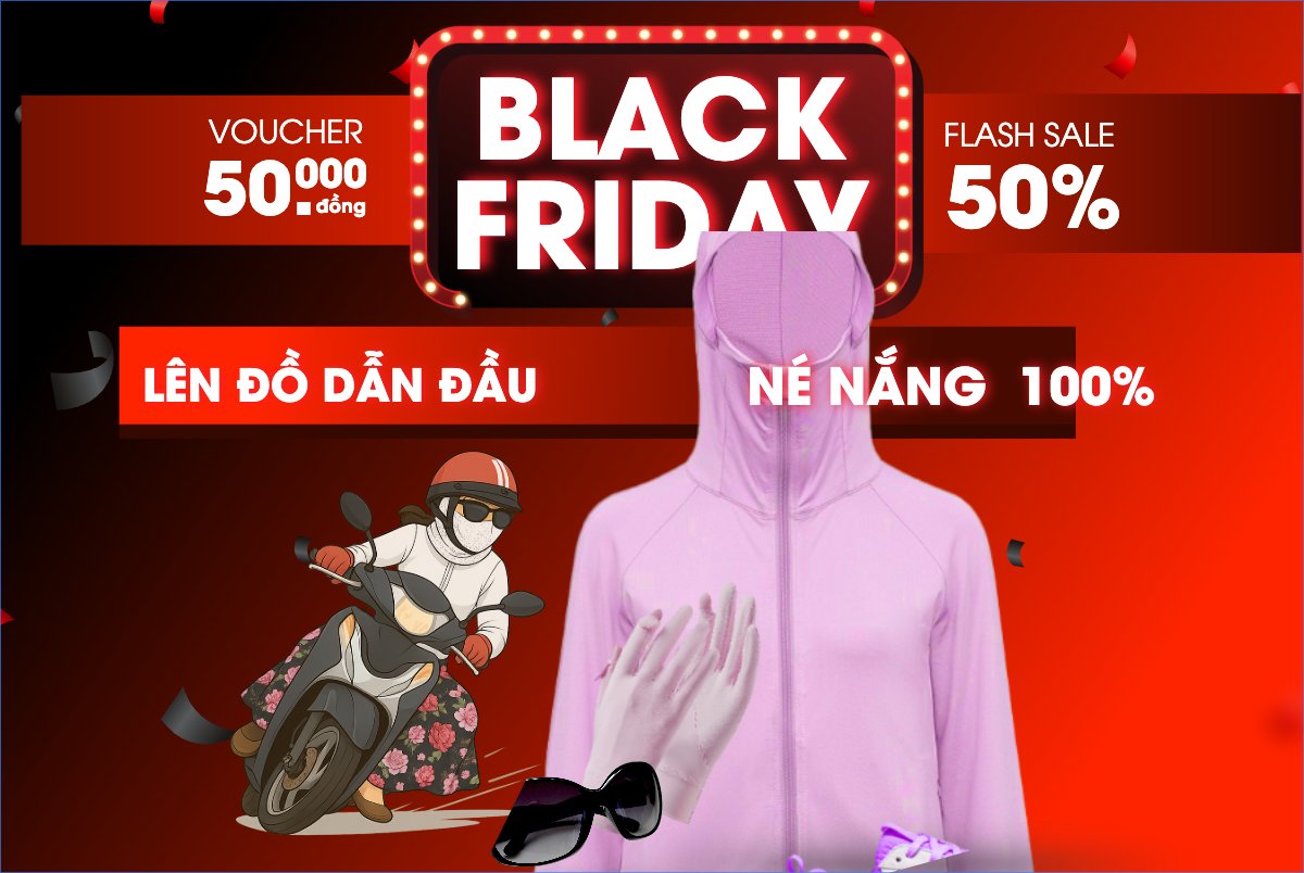 Mẫu Banner - Băng rôn Combo chống nắng sale — LayerPic