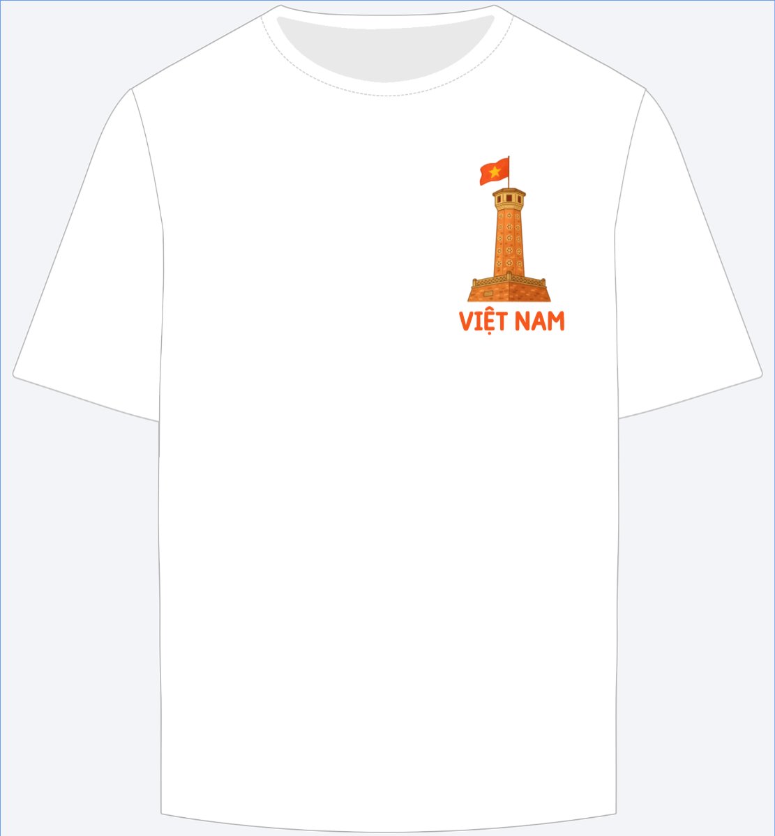 Mẫu Ao Thun 2/9, Quốc Khánh, lễ hội, Việt Nam, hội nhóm, team, tập thể, sự kiện, event, dễ thương, cute — LayerPic