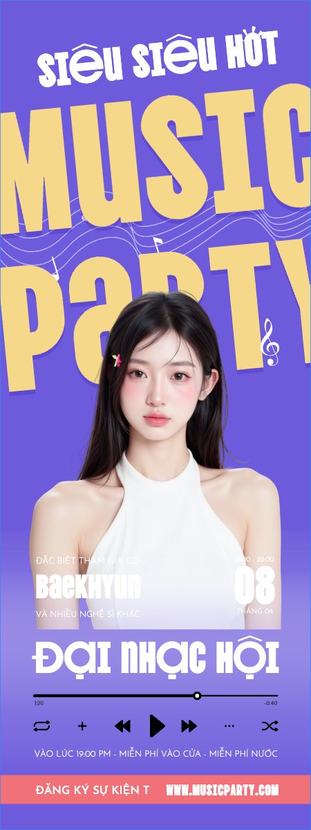 Mẫu Standee Kpop, idol, thần tượng, âm nhạc, music, sự kiện, event, giải trí — LayerPic