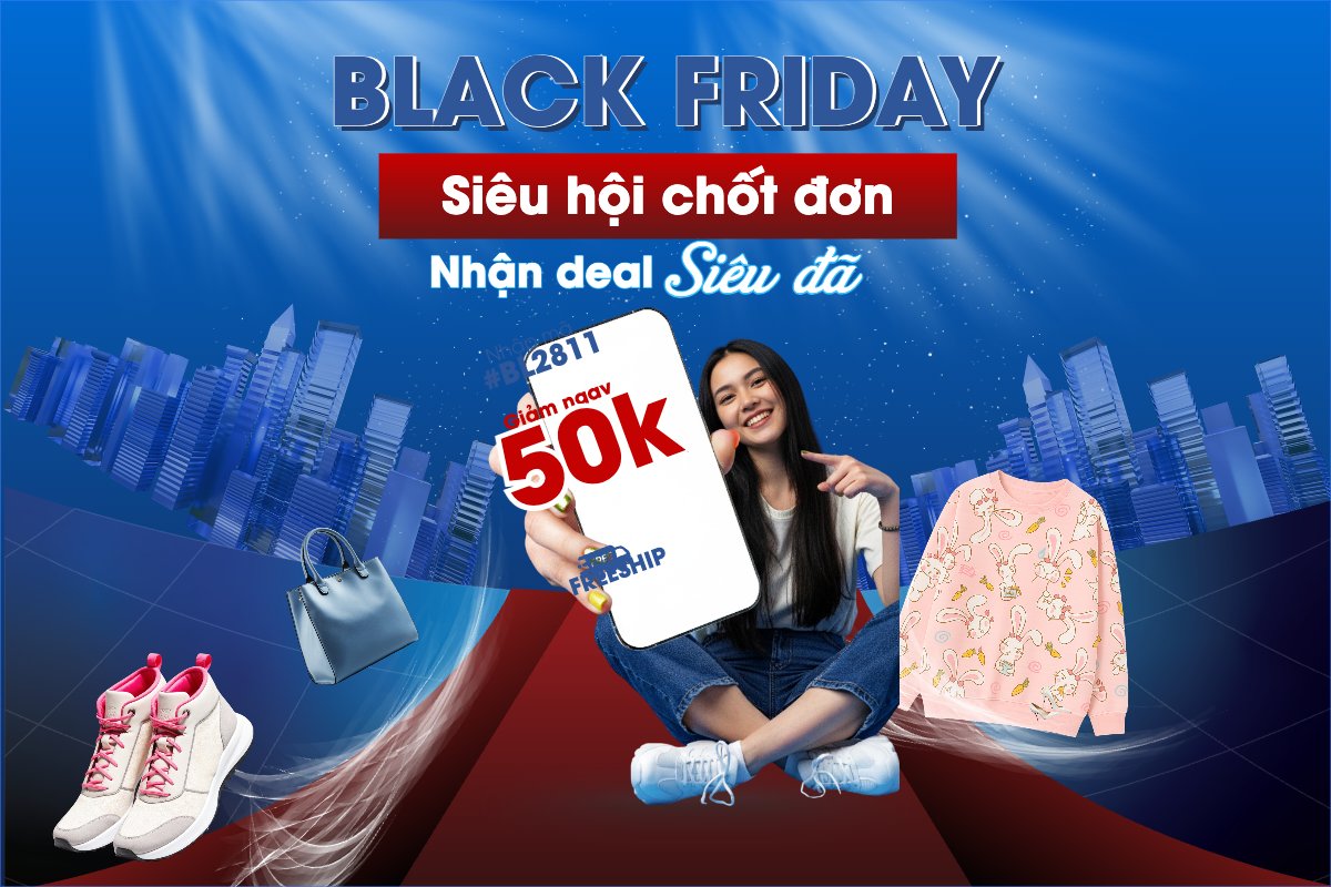 Mẫu Banner - Băng rôn Siêu hội chốt đơn — LayerPic