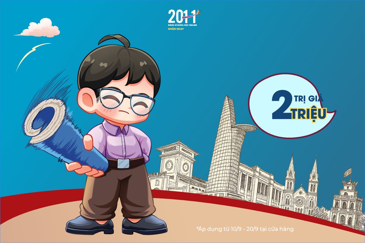 Mẫu Banner - Băng rôn Giảm khóa học online — LayerPic