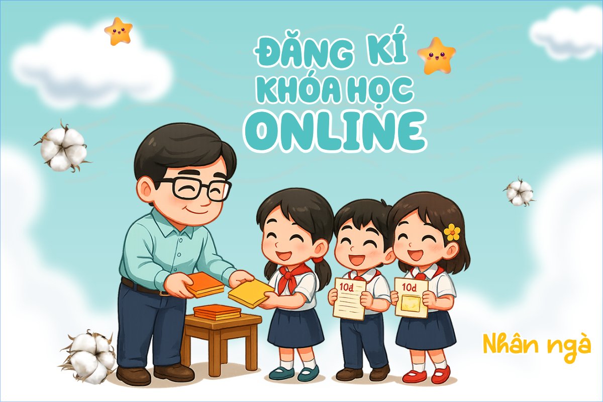Đăng kí khóa học online