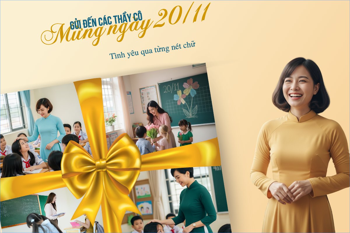 Mừng ngày nhà giáo Việt Nam 20/11