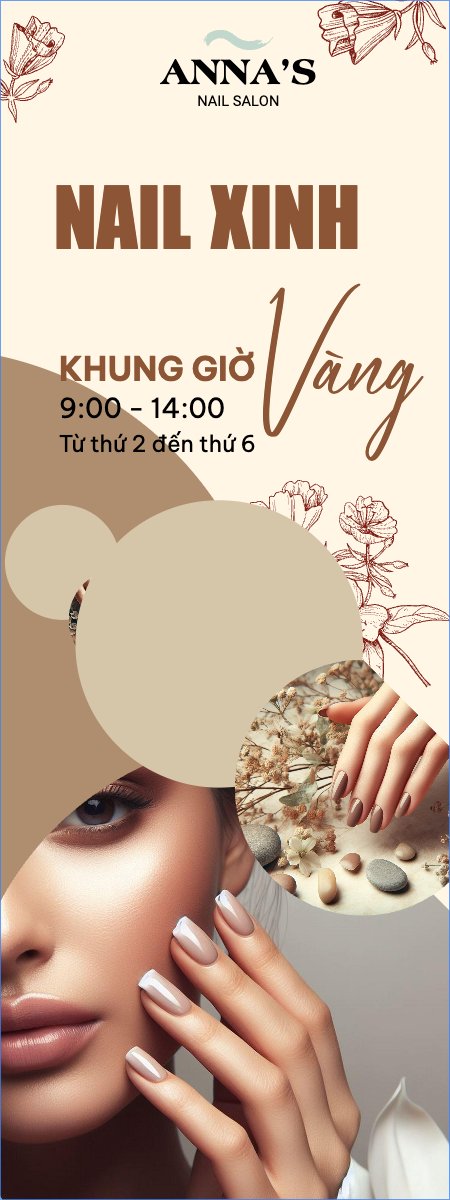 Mẫu Standee Tiệm tóc, tiệm cắt tóc, salon, nail, spa, beauty, làm đẹp, thẩm mỹ — LayerPic