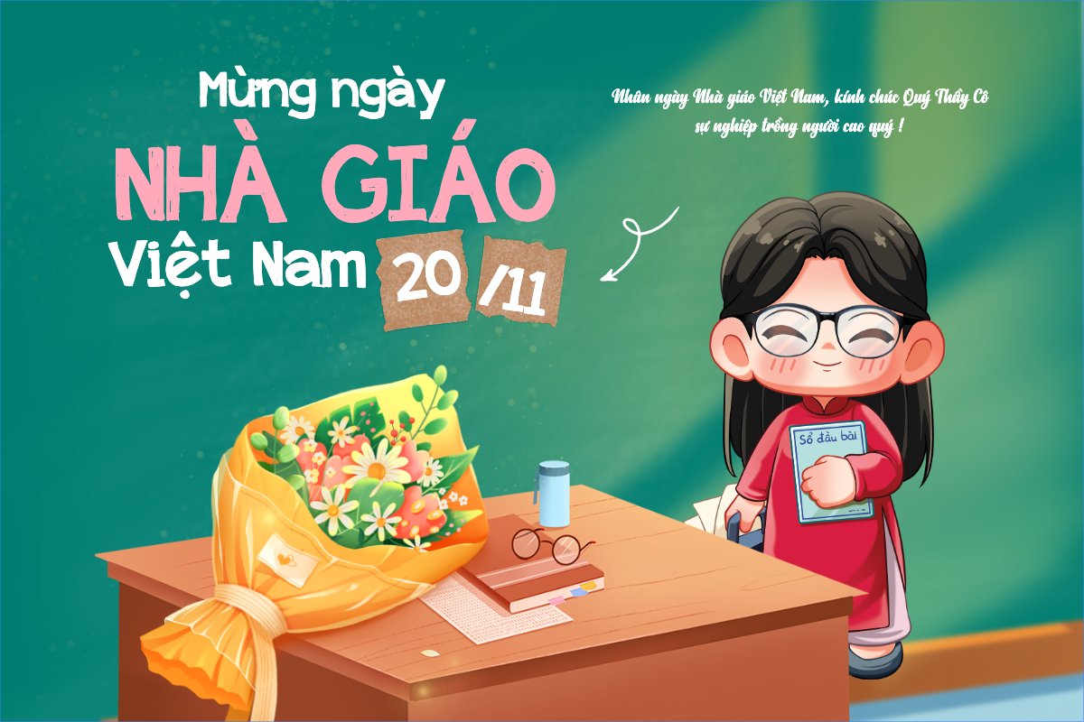 Mừng ngày nhà giáo Việt Nam 20/11