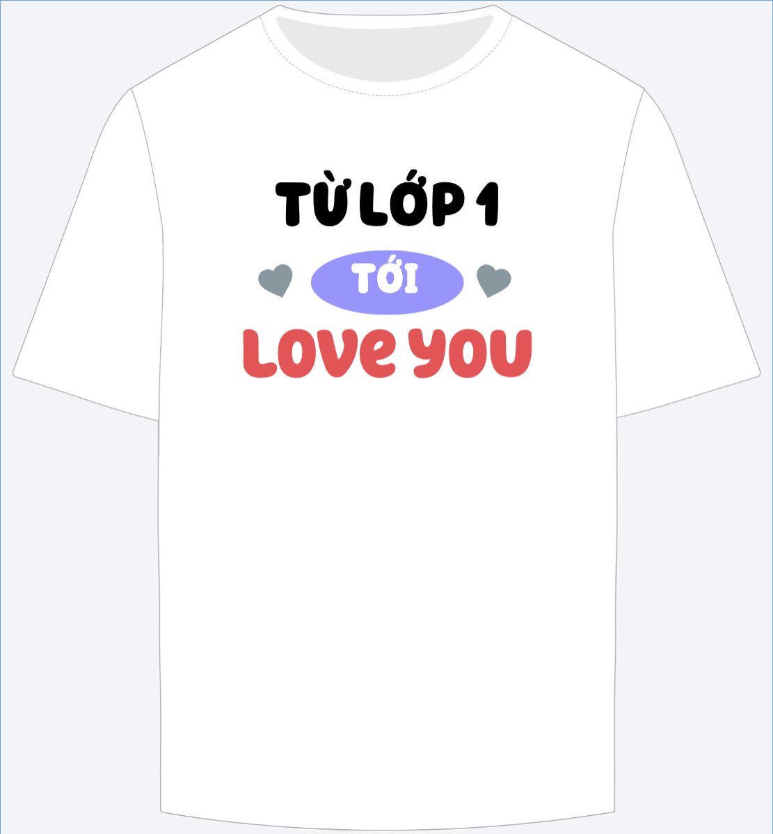 Mẫu Ao Thun Tình yêu, love, trending, hot, viral, xu hướng, cá nhân, đơn giản, simple, minimalist, tối giản — LayerPic