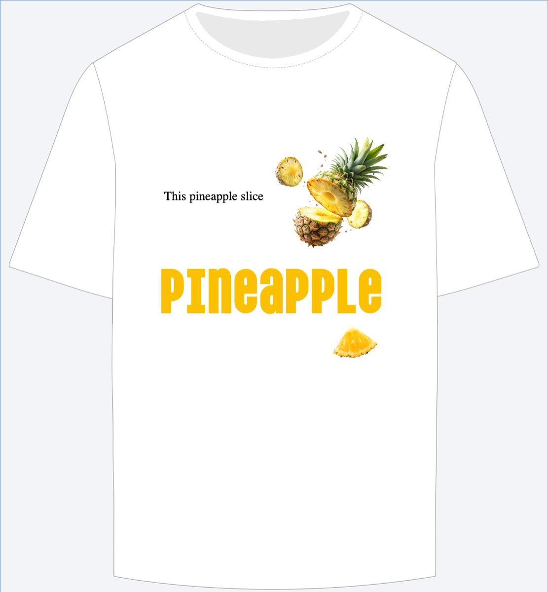 Mẫu Ao Thun Pineapple, khóm, sự kiện , event, trending, hot, viral, xu hướng, thịnh hành, hiện đại, sang trọng, modern — LayerPic