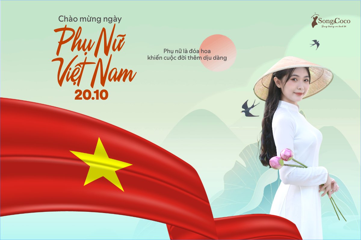 20/10, Ngày phụ nữ Việt Nam, Vietnamese Women's Day, phụ nữ, sự kiện, event, chúc mừng, chào mừng, hiện đại, modern