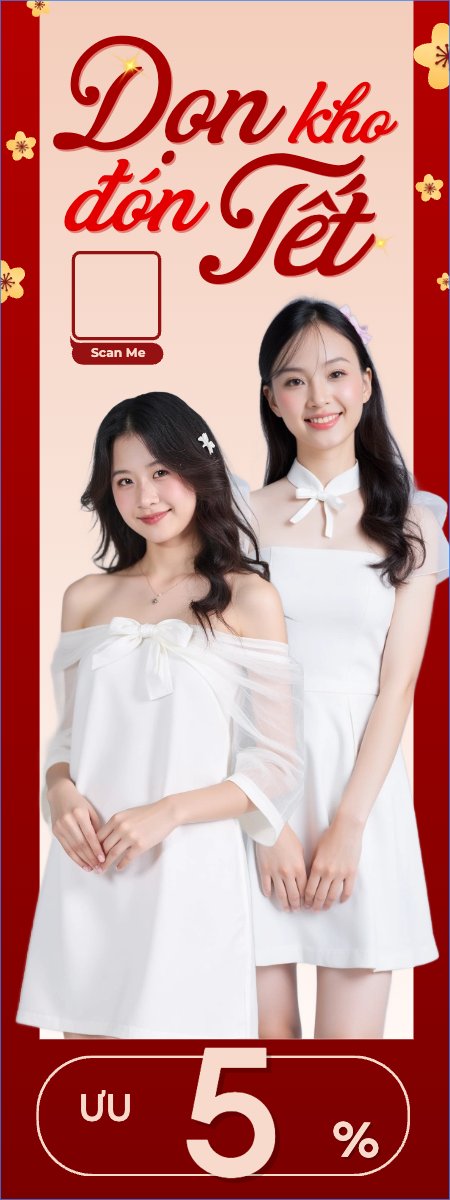 Mẫu Standee Tết, Xuân, Ất tỵ, năm 2025, 2025, fashion, thời trang, quần áo, trang phục, clothes, outfit — LayerPic