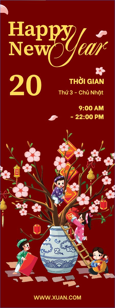 Mẫu Standee Tết, Xuân, Ất tỵ, năm 2025, 2025, sự kiện, event — LayerPic