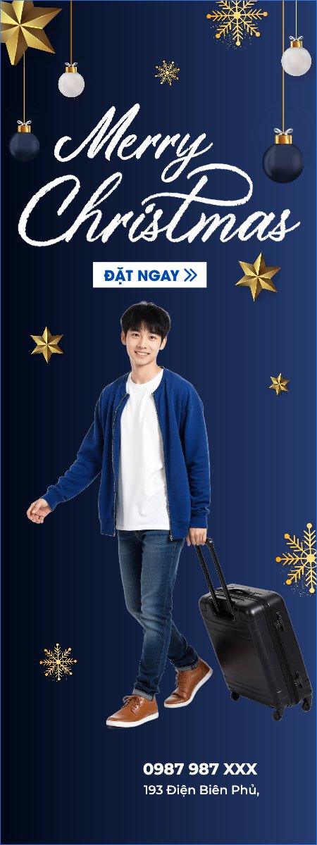 Mẫu Standee Giáng sinh, Christmas, Noel, 25/12, du lịch, travel, tourism, trải nghiệm, khám phá — LayerPic
