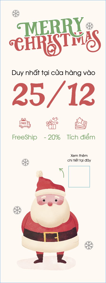 Mẫu Standee Fashion, thời trang, quần áo, trang phục, clothes, outfit, giáng sinh, sale, christmas — LayerPic
