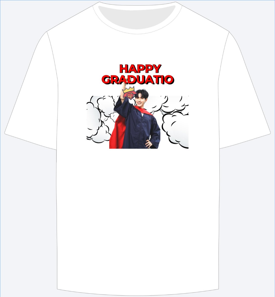 Mẫu Ao Thun Tốt nghiệp, graduation, cá nhân, nhân vật, personal style, signature, superman — LayerPic