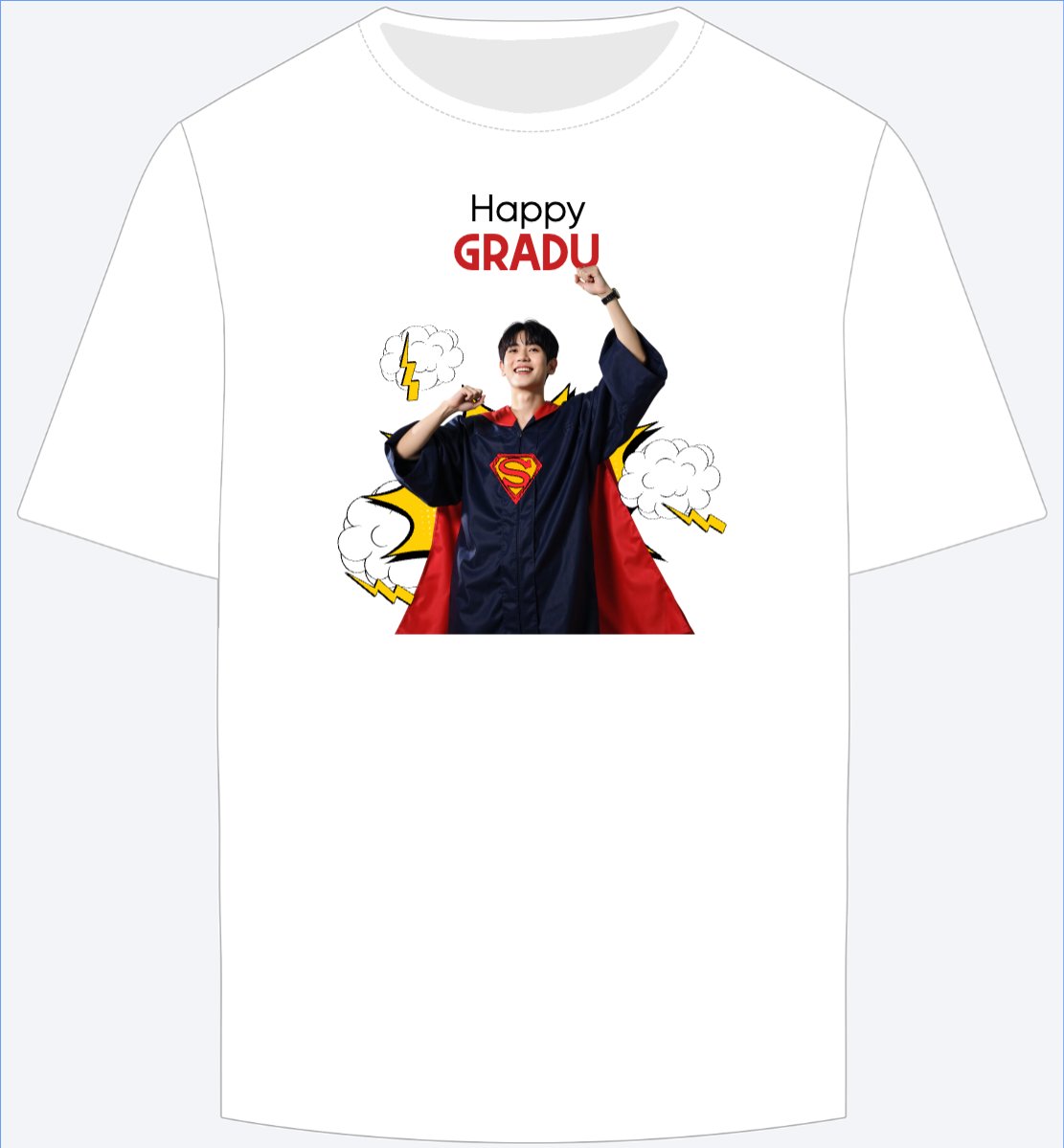 Mẫu Ao Thun Tốt nghiệp, graduation, cá nhân, nhân vật, personal style, signature, superman — LayerPic
