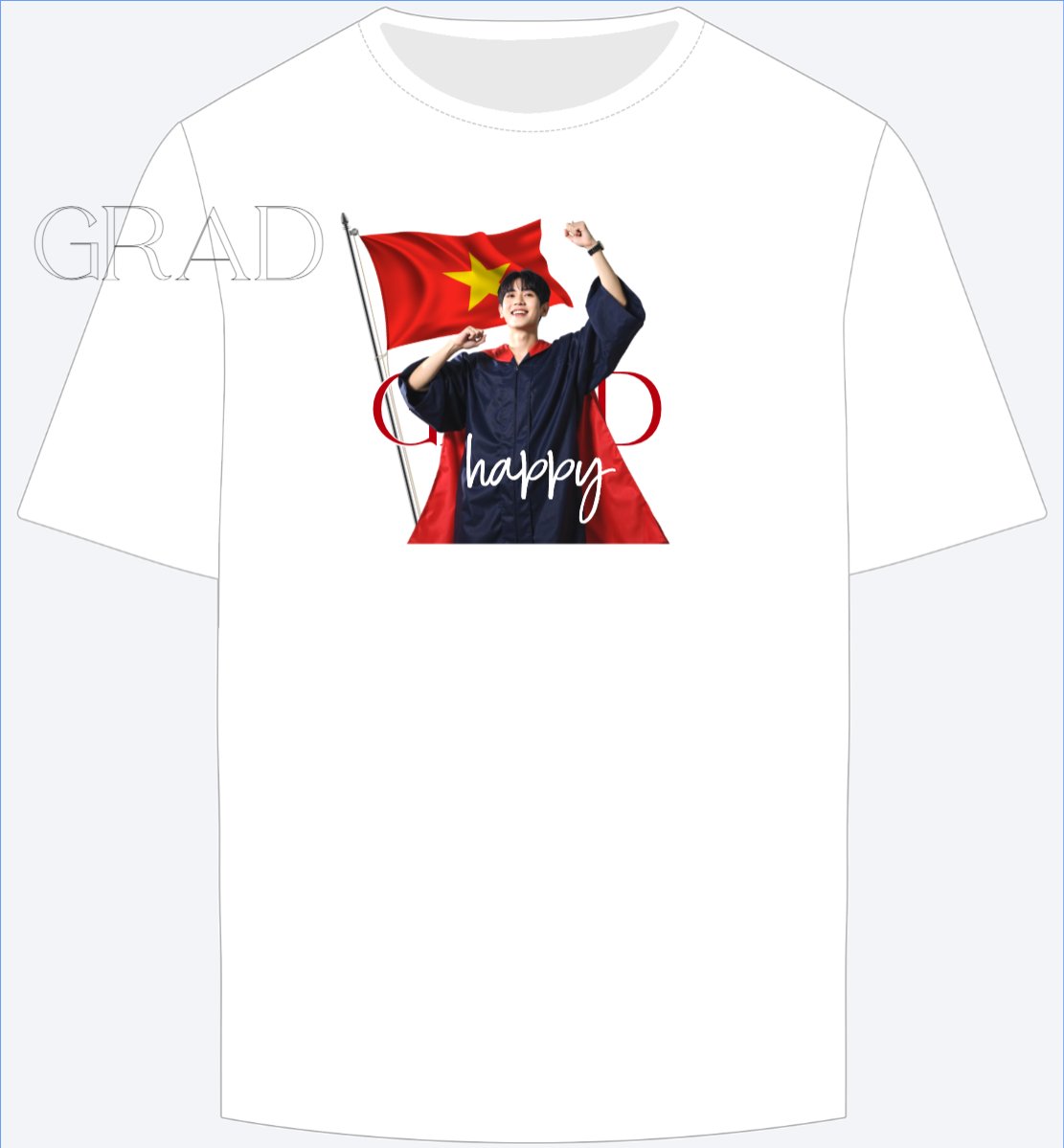 Mẫu Ao Thun Tốt nghiệp, graduation, cá nhân, nhân vật, personal style, signature, Việt Nam — LayerPic
