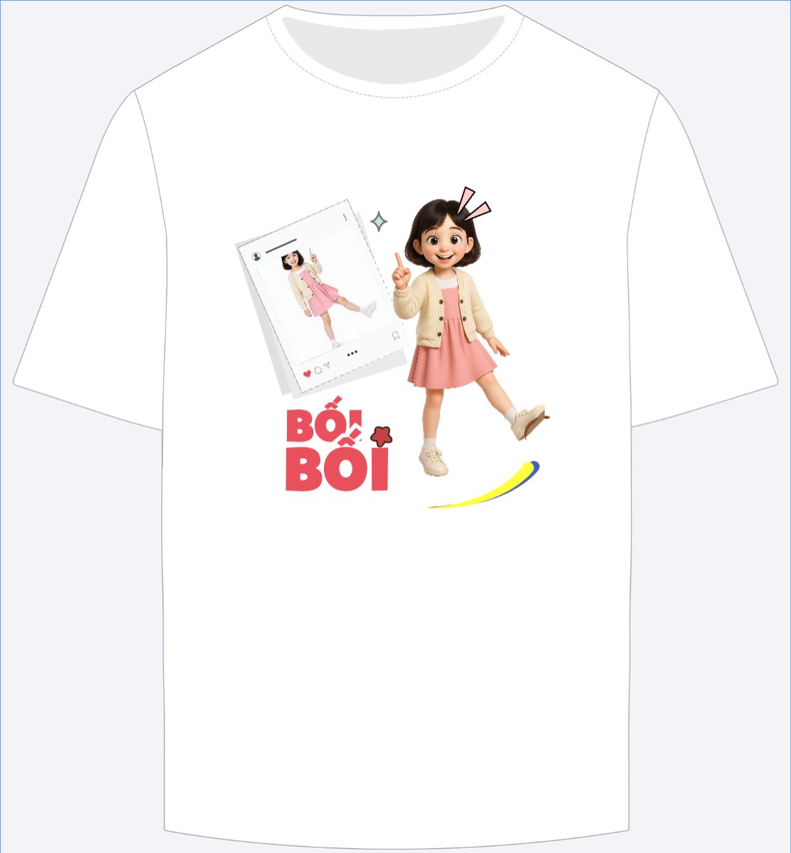 Mẫu Ao Thun Quốc tế thiếu nhi, 1/6, International Children's Day, trending, hot, viral, xu hướng, thịnh hành,cá nhân, nhân vật, personal style, signature — LayerPic