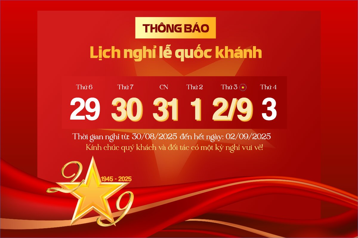 2/9, Quốc Khánh, lễ hội, thông báo, lịch nghỉ, Việt Nam, sự kiện, event, hiện đại, modern