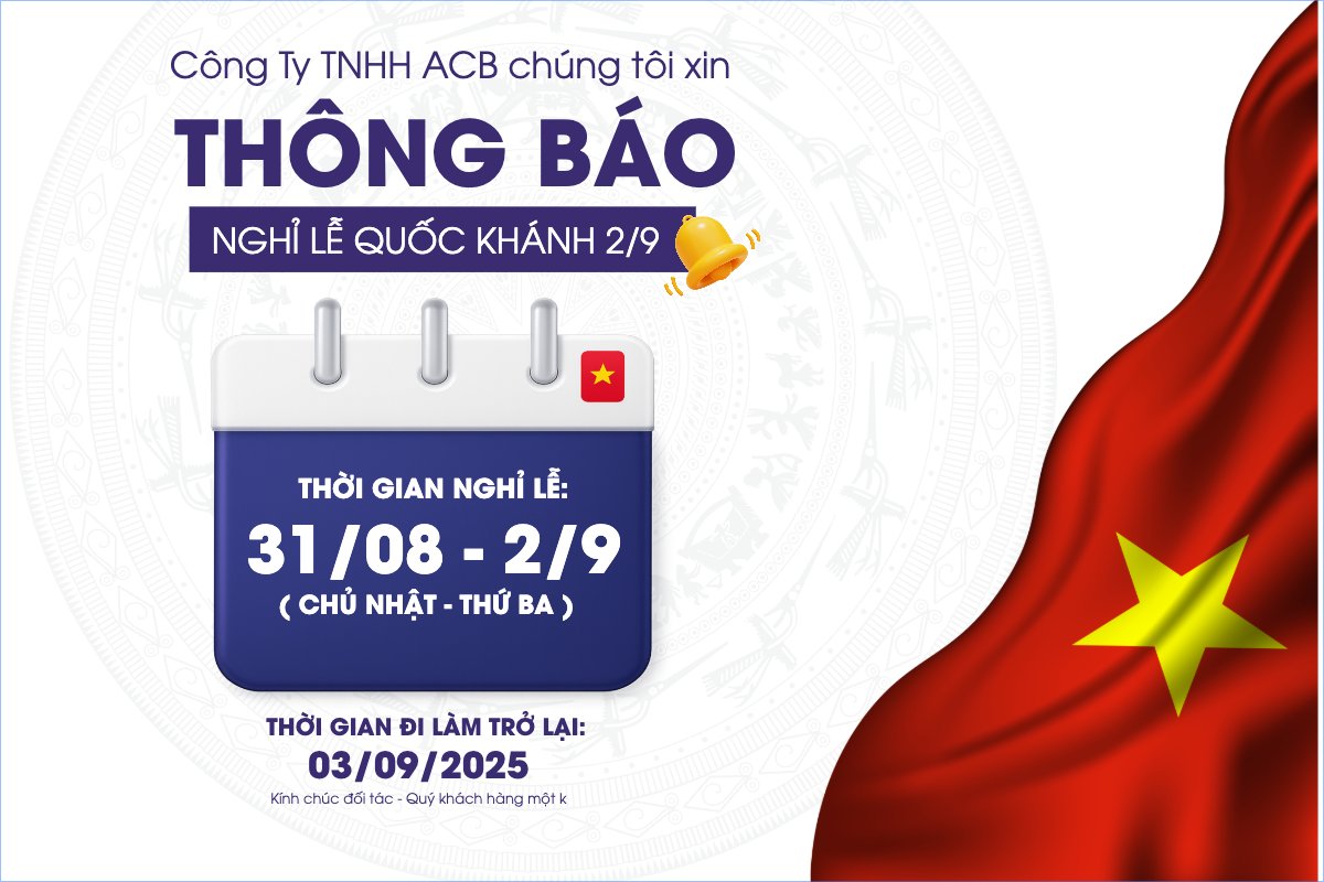 Mẫu Banner - Băng rôn 2/9, Quốc Khánh, lễ hội, thông báo, lịch nghỉ, Việt Nam, sự kiện, event, hiện đại, modern — LayerPic