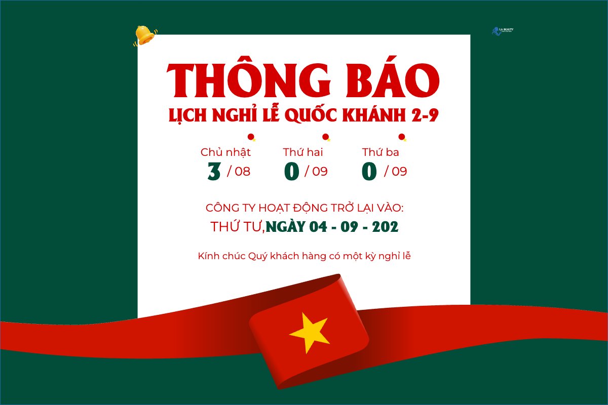 Mẫu Banner - Băng rôn 2/9, Quốc Khánh, lễ hội, thông báo, lịch nghỉ, Việt Nam, sự kiện, event, hiện đại, modern — LayerPic