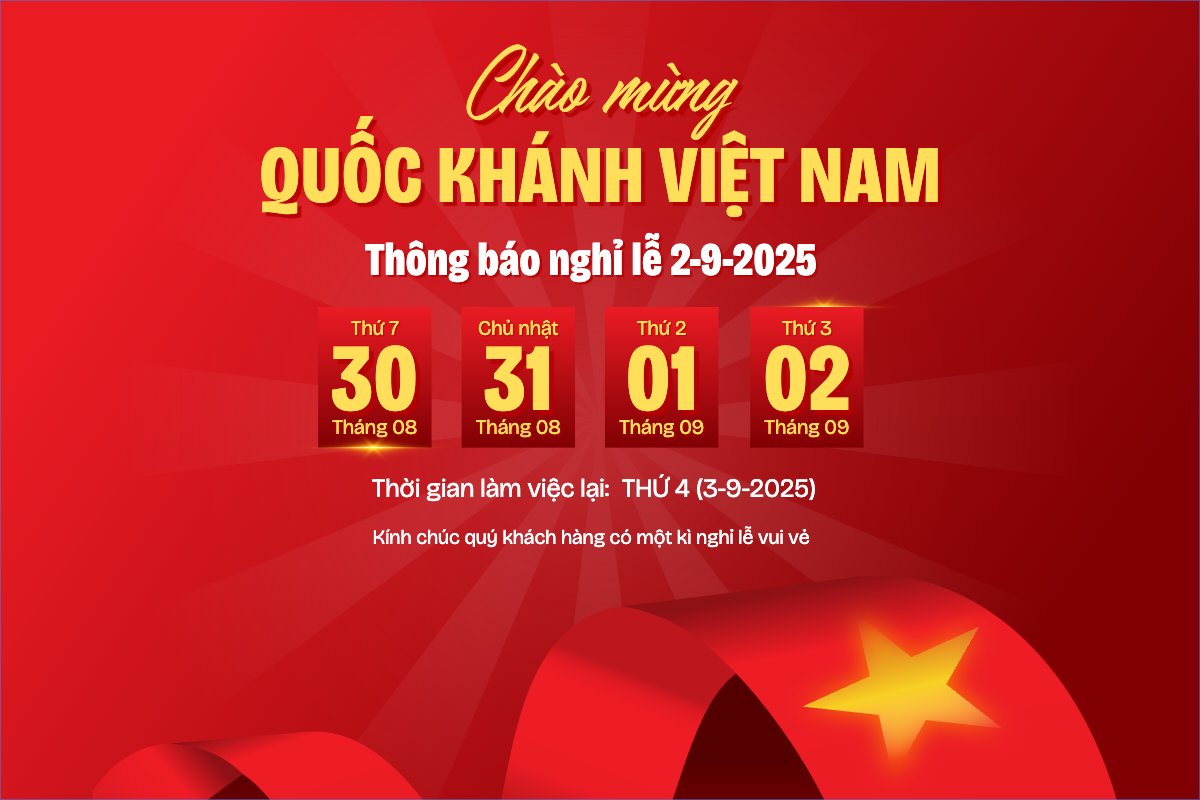 2/9, Quốc Khánh, lễ hội, thông báo, lịch nghỉ, Việt Nam, sự kiện, event, hiện đại, modern