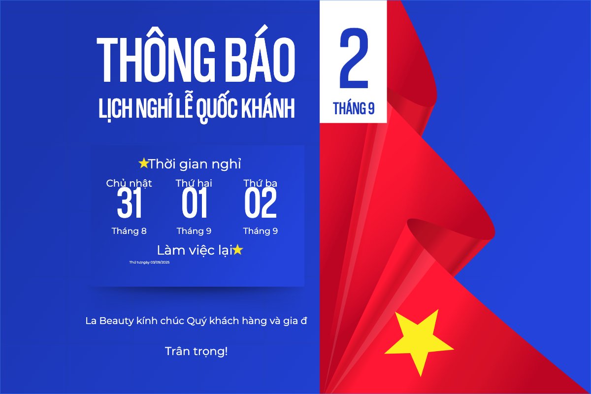 Mẫu Banner - Băng rôn 2/9, Quốc Khánh, lễ hội, thông báo, lịch nghỉ, Việt Nam, sự kiện, event, hiện đại, modern — LayerPic