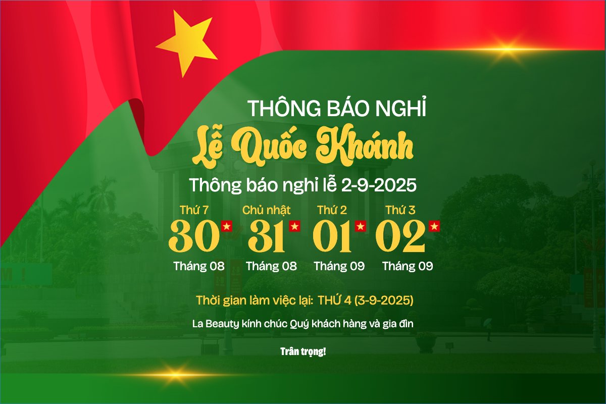 Mẫu Banner - Băng rôn 2/9, Quốc Khánh, lễ hội, thông báo, lịch nghỉ, Việt Nam, sự kiện, event, hiện đại, modern — LayerPic